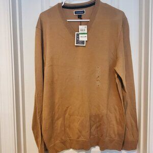 NTW Men's Club Room V Neck Sweater - Size Large